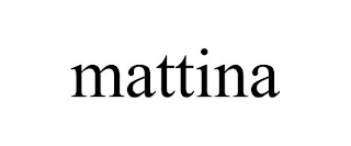 MATTINA