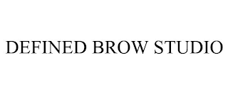 DEFINED BROW STUDIO