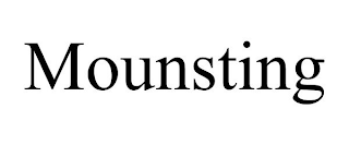 MOUNSTING