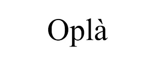 OPLÀ