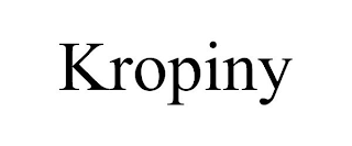 KROPINY