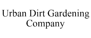 URBAN DIRT GARDENING COMPANY