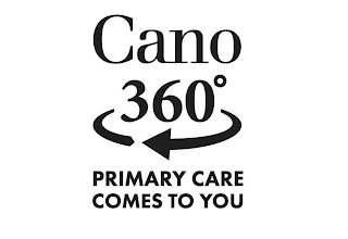 CANO 360° PRIMARY CARE COMES TO YOU