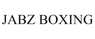 JABZ BOXING