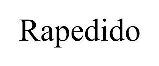 RAPEDIDO