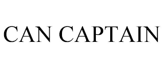 CAN CAPTAIN