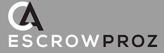 CA ESCROW PROZ