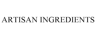 ARTISAN INGREDIENTS