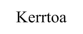 KERRTOA
