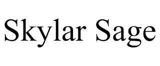 SKYLAR SAGE