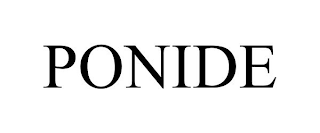 PONIDE