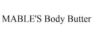 MABLE'S BODY BUTTER