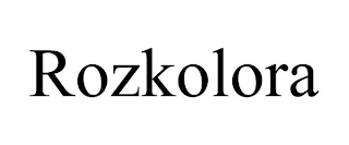 ROZKOLORA