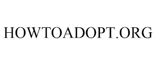 HOWTOADOPT.ORG