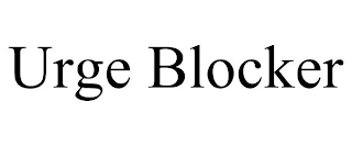 URGE BLOCKER