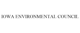 IOWA ENVIRONMENTAL COUNCIL