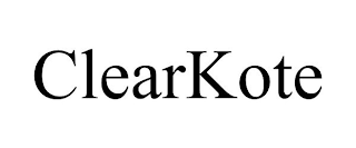 CLEARKOTE