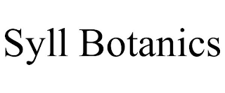 SYLL BOTANICS