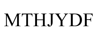 MTHJYDF