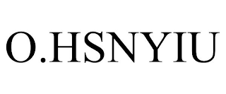 O.HSNYIU
