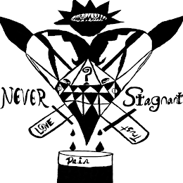 NEVER STAGNANT LOVE TRUST PAIN ?
