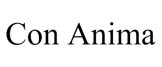 CON ANIMA