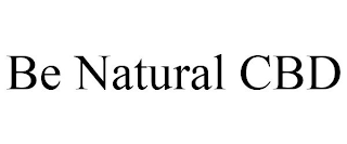 BE NATURAL CBD