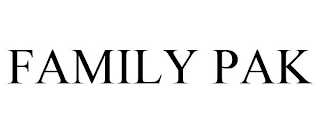 FAMILY PAK