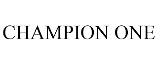 CHAMPION ONE