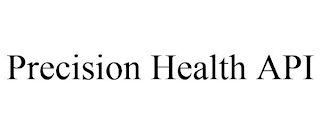 PRECISION HEALTH API