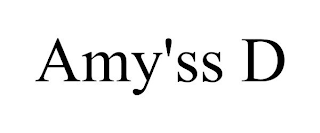 AMY'SS D