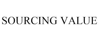 SOURCING VALUE