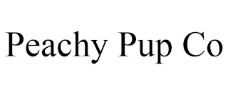 PEACHY PUP CO