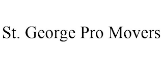 ST. GEORGE PRO MOVERS