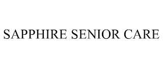 SAPPHIRE SENIOR CARE