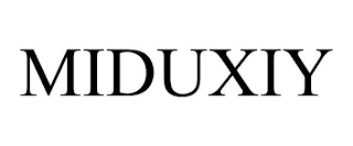 MIDUXIY