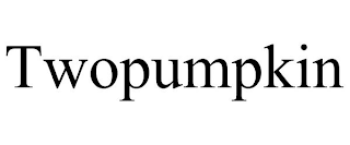 TWOPUMPKIN