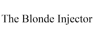 THE BLONDE INJECTOR