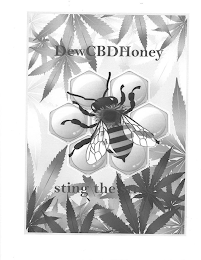 DEWCBDHONEY STING THE STRESS