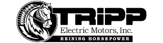 TRIPP ELECTRIC MOTORS, INC. REINING HORSEPOWER