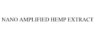 NANO AMPLIFIED HEMP EXTRACT
