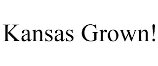 KANSAS GROWN!