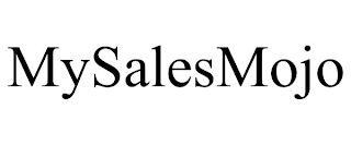 MYSALESMOJO