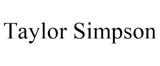 TAYLOR SIMPSON