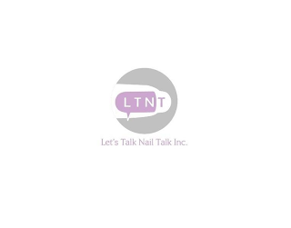 LTNT LET'S TALK NAIL TALK INC.