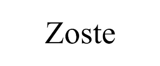 ZOSTE