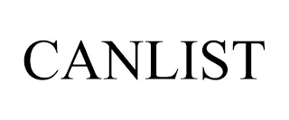 CANLIST