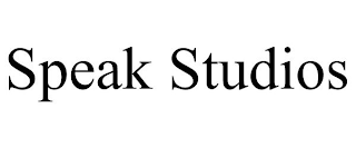 SPEAK STUDIOS