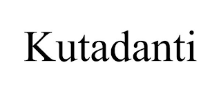 KUTADANTI