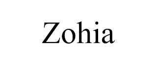 ZOHIA